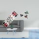 thumbnail image 2 of de mesa navideño de invierno y , juego de arte mural de madera con pájaros para decoración navideña de estilo rústico, armario, mesa d, 2 of 8