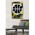 thumbnail image 2 of NBA Utah Jazz - Maximalist Logo 23 Wall Poster, 22.375" x 34" Framed, 2 of 5