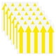 thumbnail image 1 of Uxcell Paquete de 6 Adhesivos Flecha Impermeables de 5 x 1 pulgadas para Marcado de Paredes/Señal de Tráfico [Amarillo], 1 of 6