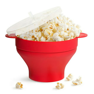 Zulay Microwave Popcorn Popper - Snowman Design - White (Silicone) - Bed  Bath & Beyond - 33847590