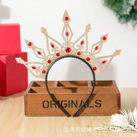 

NUOLUX Princess Performance Crown Cosplay Crown Hair Hoop Crown Cosplay Accessory Party Supply