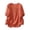 #0215-Orange, variant on Uootdi Womens Shirts Mandarin Collar 1/2 Sleeve Button Front Floral Embroidery Womens Blouses Relaxed Fit Everyday Wear Breathable Womens Tops