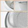 thumbnail image 4 of Cesta de drenaje multifuncional XINYU colador de acero inoxidable grande gris, 4 of 7