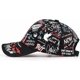 thumbnail image 2 of Unisex Graffiti Baseball Cap, Boys Outdoor Snapback HatBlack White Hiphop Hat, Dad Hat, Trucker hat for Men Women 98 Graffiti Hat Black -, 2 of 4