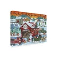 thumbnail image 2 of Cheryl Bartley 'Home Town Santa Claus' Canvas Art, 2 of 3