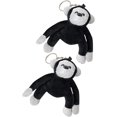thumbnail image 1 of 2 llaveros de felpa para mochilas, llavero de animales de peluche, bolso de mano, llavero, accesorio para niños, mujeres, mochila, bolso, adornos, 5 pulgadas, 1 of 5