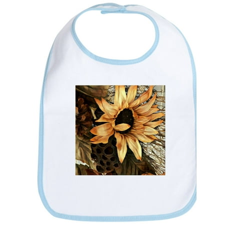 

CafePress - Sunflower - Cute Cloth Baby Bib Toddler Bib