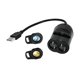 thumbnail image 5 of Proyector de luz Lámpara de proyección de pared USB 6 modos Ajustable LED Luz de noche decorativa Proyector de estrellas para fondo Sala de estar Yuyangstore Luz de proyección, 5 of 8