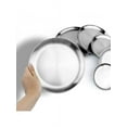 thumbnail image 6 of Matte Polished 201 Stainless Steel Round Plates Dish, for Dinner Plate, Camping Outdoor Plate, Baby safe, Toddler, Kids, 6 of 8