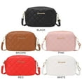 thumbnail image 2 of Small Fashion Crossbody Chain PU Leather Shoulder Bag Women Messenger Bag Handbags BLACK, 2 of 8