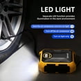 thumbnail image 2 of Tire Inflator 100 PSI, Car Tire Air Pump, Portable Air Compressor for Tires, Yellow, for Gift, 2 of 7