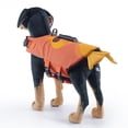 thumbnail image 2 of Pet Summer Swimsuit Yellow Clownfish Reflective Life Jacket Orange Medium, 2 of 9