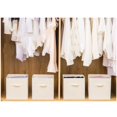 thumbnail image 3 of POINTERTECK Drawer Storage Organizer Foldable Non-woven Fabric Box for Home Bedroom Houseroom, 3 of 6