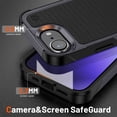 thumbnail image 5 of JTCASES for iPhone 7 Case, Hybird PC TPU Anti-slip, Shockproof  Bumper, Military Drop Resistant, Rugged Heacy Duty Full Body Protective Shell for iPhone 7, Slim Fit for Girls Men, Gray, 5 of 8