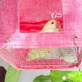 thumbnail image 6 of Birdcage Swing for Parrots Wood Nest Hammock Resting Perch for Pet Bird Entertainment and Physical Training, 6 of 10