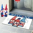 thumbnail image 3 of dajkiuy Patriotic Entrance Door Mat,4th of JulyDoormat,Cute Gnome Non-Slip Carpet Rugs Decorative for Home/Indoor/Outdoor 20" x 31.5", 3 of 6