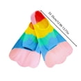 thumbnail image 6 of Leeye Silicone Swim Fins for Training and Fitness, Lightweight Kickboard Fins for Pool and Open Water Swim Drills, A, One Size, 6 of 8