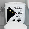 thumbnail image 1 of MYG Cute Cat Wall Stickers Creative Funny Cat PVC Self Adhesive Decals Sticker, 1 of 9