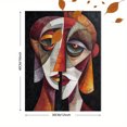 thumbnail image 3 of Abstract Face Canvas Print Wall Art for Living Room Bedroom Office Hallway Dining Room, 3 of 8