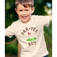 thumbnail image 4 of Golf Theme Birthday Boy Shirt for Kids and Toddlers Par Tee Boy Party Tee for Boys Natural Shirt 3T, 4 of 5