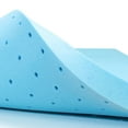 thumbnail image 1 of Subrtex 2,3, or 4 inches Gel-Infused Memory Foam Bed Mattress Topper, 1 of 7