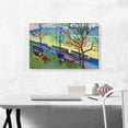 thumbnail image 2 of ARTCANVAS The Victoria Wharf 1906 Canvas Art Print by Andre Derain - Size: 26" x 18" (1.50" Deep), 2 of 9