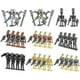 thumbnail image 1 of 28pcs Pack Battle Soldiers, Generals And Droids With Weapons Set, Building Blocks Action Figures Toys Kids Gifts Zekai, 1 of 5