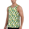 thumbnail image 2 of Haiem Banana Tree Leaves Men Workout Tank Top Gym Bodybuilding Sleeveless Muscle T Shirts Athletic Tank Breathable Workout Shirt-4X-Large, 2 of 8