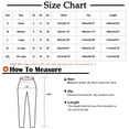 thumbnail image 2 of ShomPort Women's Casual Capris Pants Summer Cotton Linen Straight Cropped Pants Elastic Waist Print Pants with Pockets, 2 of 5