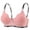 (Style 11)Pink, variant on EaskTriop Wireless Bras for Women - Seamless Ribbed Push Up Bralette No Underwire Supportive Everyday Comfort T-Shirt Bra Letter Print