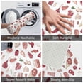 thumbnail image 3 of Gaeub Different Meat Print Door Mat with Heavy Duty Backing,Welcome Mats for Entryway, Flannel Anti-Slip Doormat, Garge Porch Entryway Mat,16x24in Outdoor Indoor Welcome Mat, 3 of 7