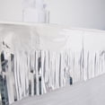 thumbnail image 3 of BalsaCircle 16 feet Silver Metallic Foil Tassels Hanging Garland Fringe Banner Party Decorations, 3 of 8