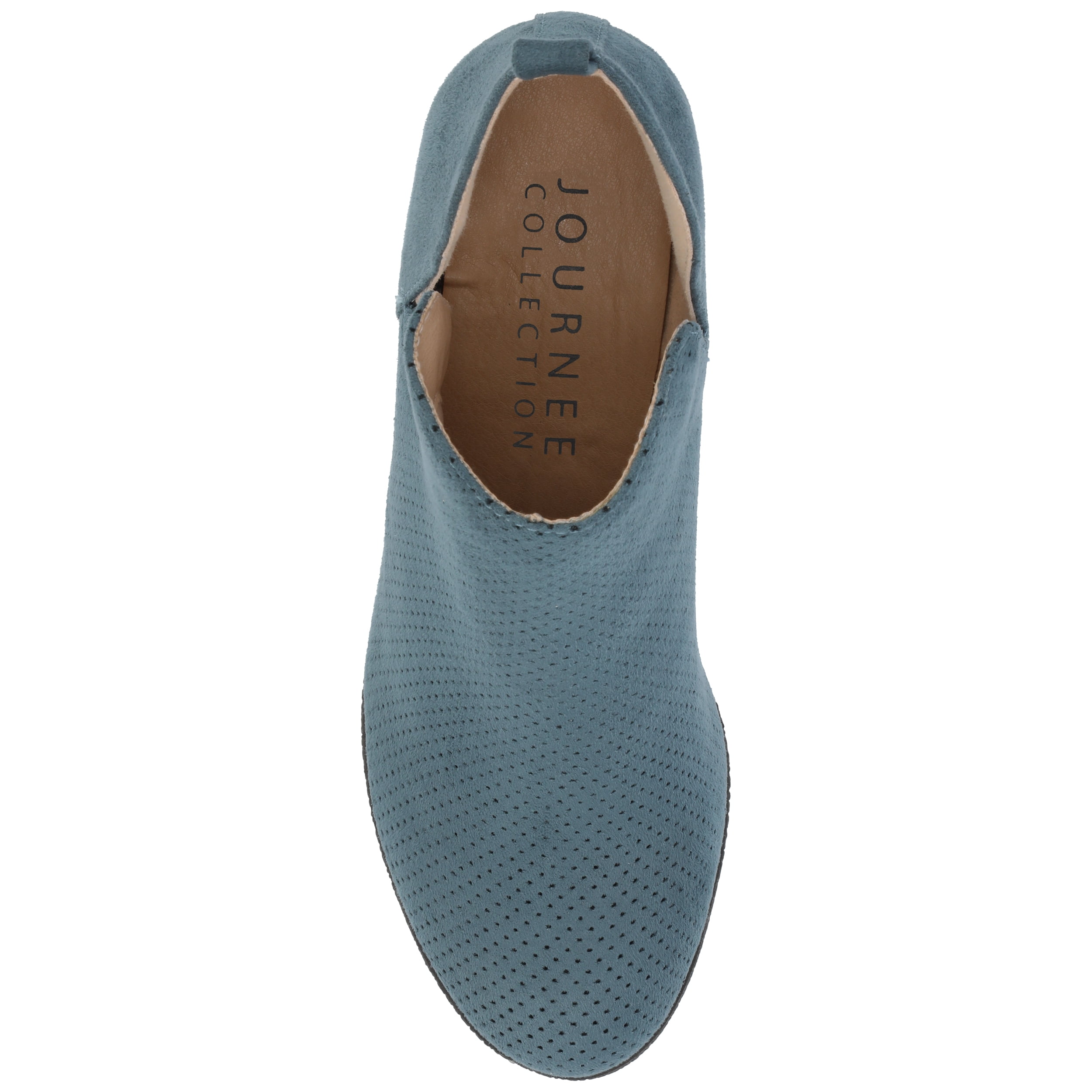Journee Womens Mylee Pull On Wedge Booties, Widths Available