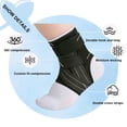 thumbnail image 5 of King Mills Sprained Boot & Peroneal Tendonitis Brace for Large Shoe Size Men or Swollen Foot. XX-Large for Left Hand, 5 of 8