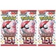 thumbnail image 1 of Juego de cartas Pokémon japonés 151 SV2a Booster Pack (3 paquetes), 1 of 1