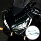 thumbnail image 1 of Raindrops Pegatinas Decorativas Reflectantes Para Motocicleta Color Verde Fácil De Instalar, 1 of 8