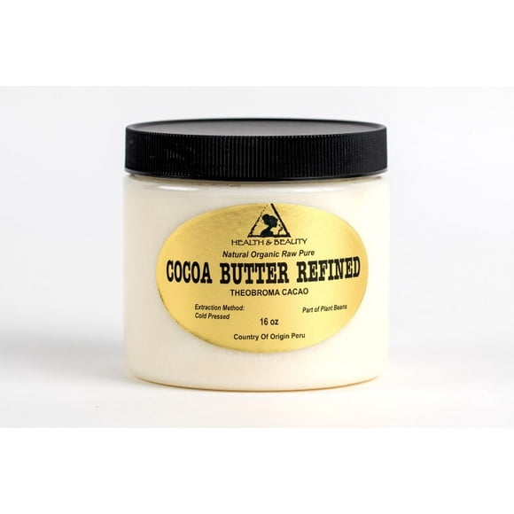 Cacao butter ultra refined organic natural raw grade a prime 48 oz, 3 lb