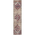 thumbnail image 2 of SAFAVIEH Merlot Marielle Floral Runner Rug, Cream/Multi, 2' x 8', 2 of 7