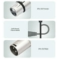 thumbnail image 4 of XLR Splitter Cable 3 Pin XLR Male to Dual XLR Female Patch Balanced Microphone Cord,Dual Female XLR to Male XLR Y Cable Splitter, Dual Female XLR to Male XLR Adapter for Microphone, 4 of 7