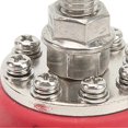 thumbnail image 3 of M10 Red 3/8" Single Stud Power Distribution Terminal 12V/48V Battery Junction Terminal Bus Bar Stud for Cars RVs Boats Trucks, 3 of 4