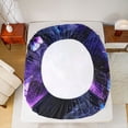 thumbnail image 5 of Homewish Gradient Butterflies 4pcs Bed Sheets For Teens Adults,Universe Galaxy King Sheets,Exotic Style Super Cozy Sheet Set,Ultra Soft Home Decor, 5 of 7