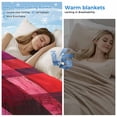 thumbnail image 2 of Red Purple Cooling Blanket,Lightweight Breathable Summer Throw Blanket with Double Sided Cold Effect,Striped Plaid Modern Abstract Oil Painting Picnic Blankets Bed Sheet for Hot Sleepers 40"x60", 2 of 8