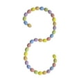 thumbnail image 3 of zhangmingg Easter Glitter Bead Vine Strip for Indoor Window Display Hanging Spring Decoration Floral Garland, 3 of 7