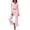 Pink, variant on Womens Pajama Sets 2 Piece Outfits Matching Lounge Set Cozy Knit Pajamas Loungewear Fall Winter Clothes Long Sleeve Top Wide Leg Pants Sleepwear
