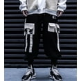thumbnail image 6 of Streetwear Joggers Japanese Kanji Harajuku Embroidery Sweatpants Urban Relaxed Fit Black Sweatpants, 6 of 6