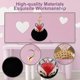 thumbnail image 2 of Boseen Llavero con pompón de bola de piel de conejo genuina con una cabeza de zorro de aleación de moda tachonada con diamantes sintéticos (diamantes de imitación) para bolso de mujer Teléfono mó, 2 of 4