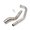 Type A, variant on Motorcycle Exhaust Muffler Full System Modified Mid Link Pipe Slip On For Yamaha YZF R15 MT-15 MT15 V3 R125 Mt125