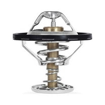 Mishimoto MMTS-F2D-96H High-Temp Thermostat Compatible With Ford 7.3 Powerstroke 1996-2003 Silver