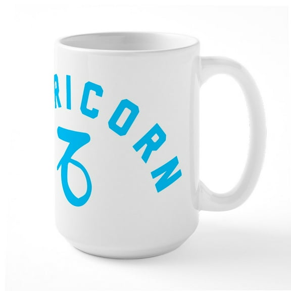 CafePress - Capricorn - 15 oz Ceramic Large White Novelty Mug