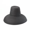 thumbnail image 4 of HNMKIU Sun Protective Wide Brim Straw Hat with Secure Lanyard for Women Summer Beach Outdoor Activities Black,One Size, 4 of 5